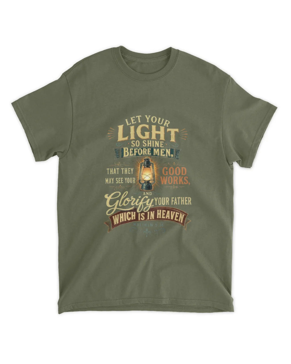 Matthew 5:16 t-shirt v2