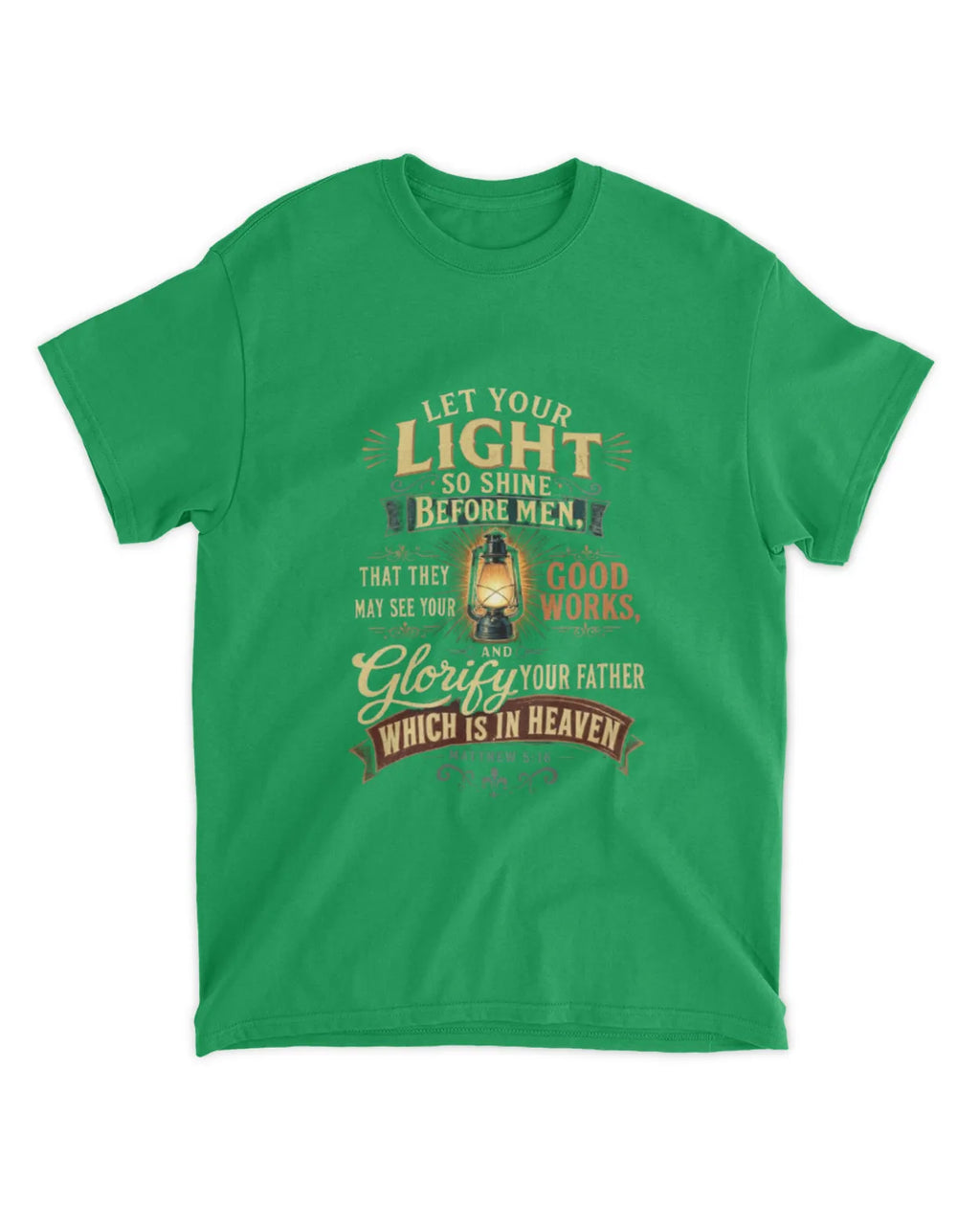 Matthew 5:16 t-shirt v2