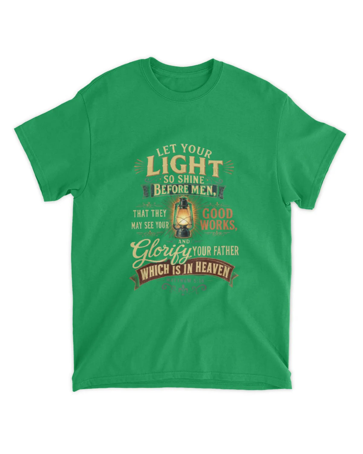 Matthew 5:16 t-shirt v2