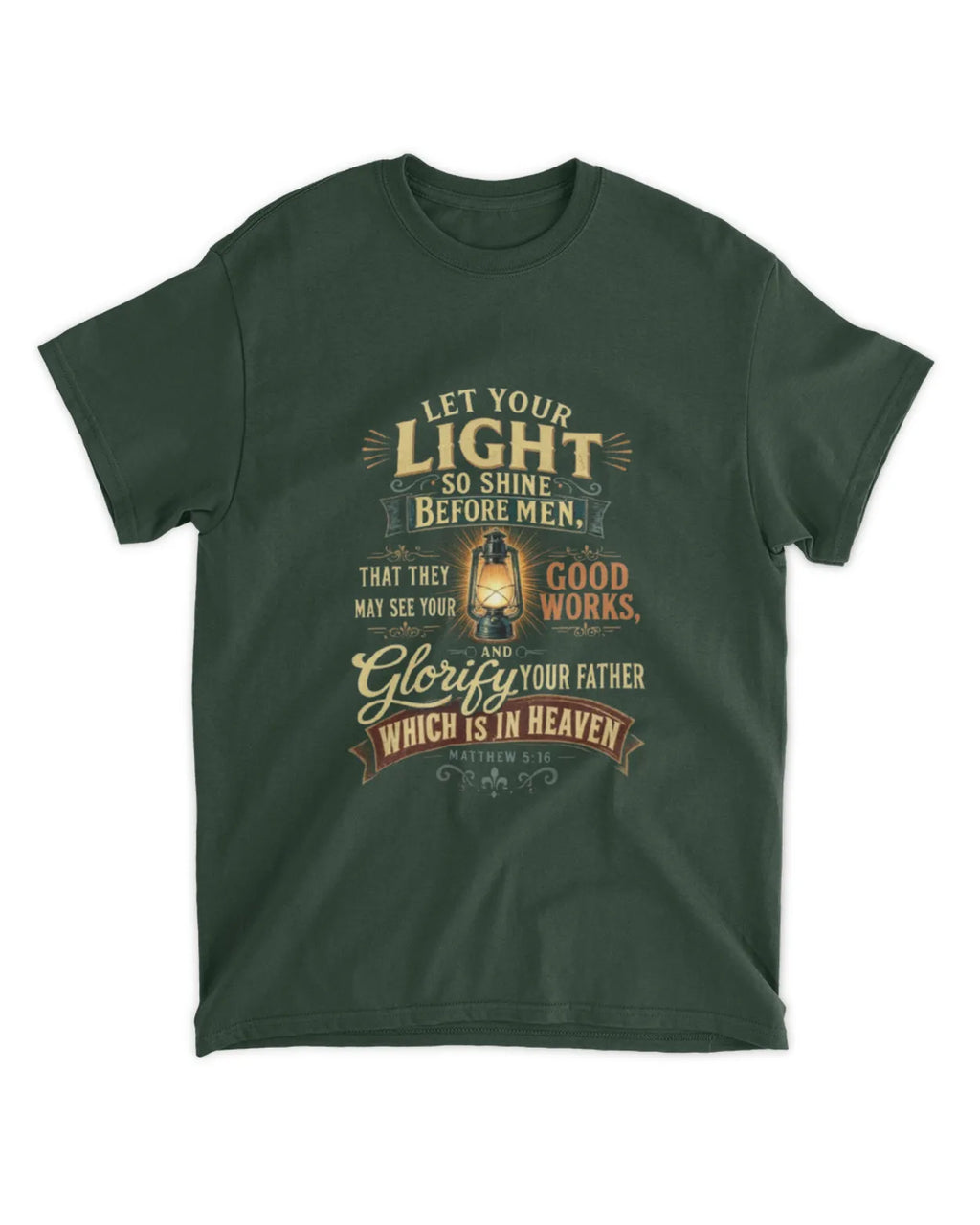 Matthew 5:16 t-shirt v2