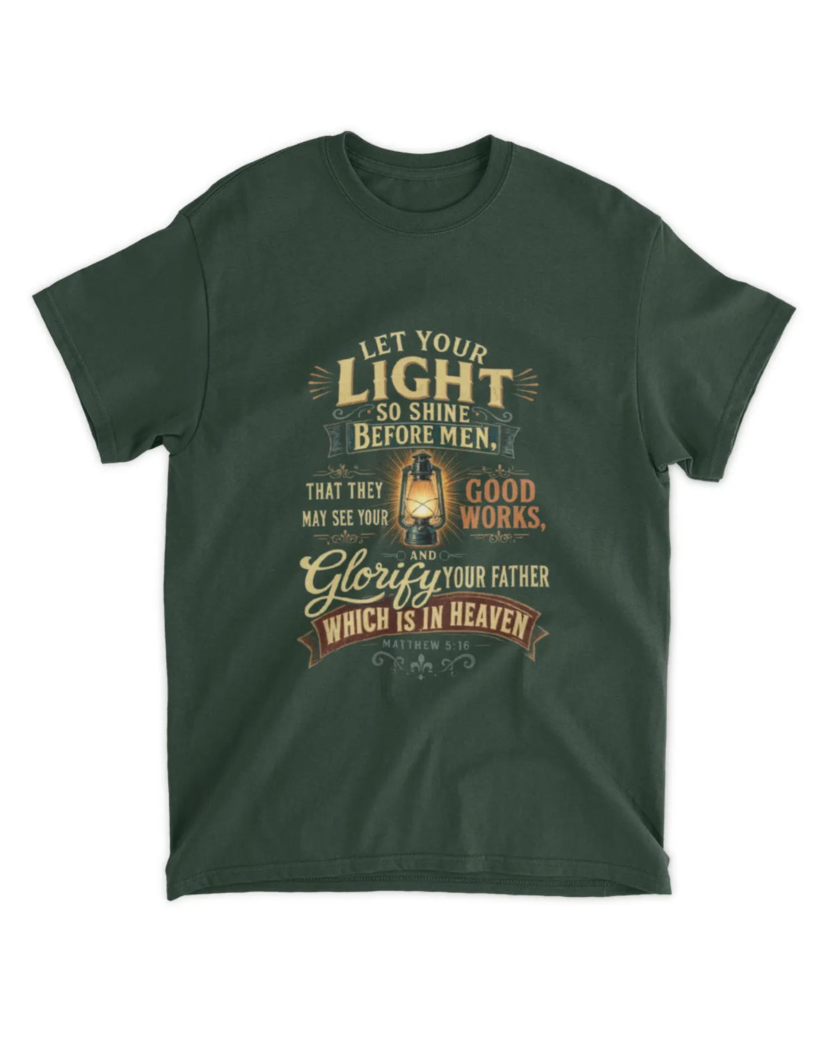 Matthew 5:16 t-shirt v2
