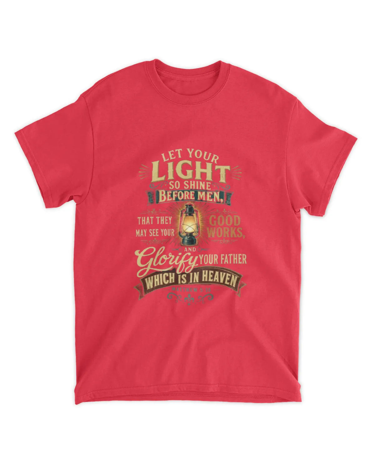 Matthew 5:16 t-shirt v2