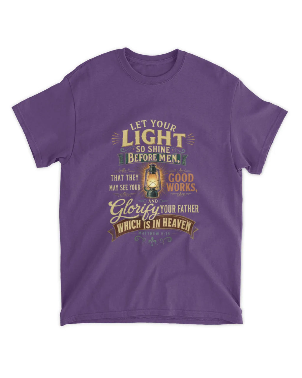 Matthew 5:16 t-shirt v2