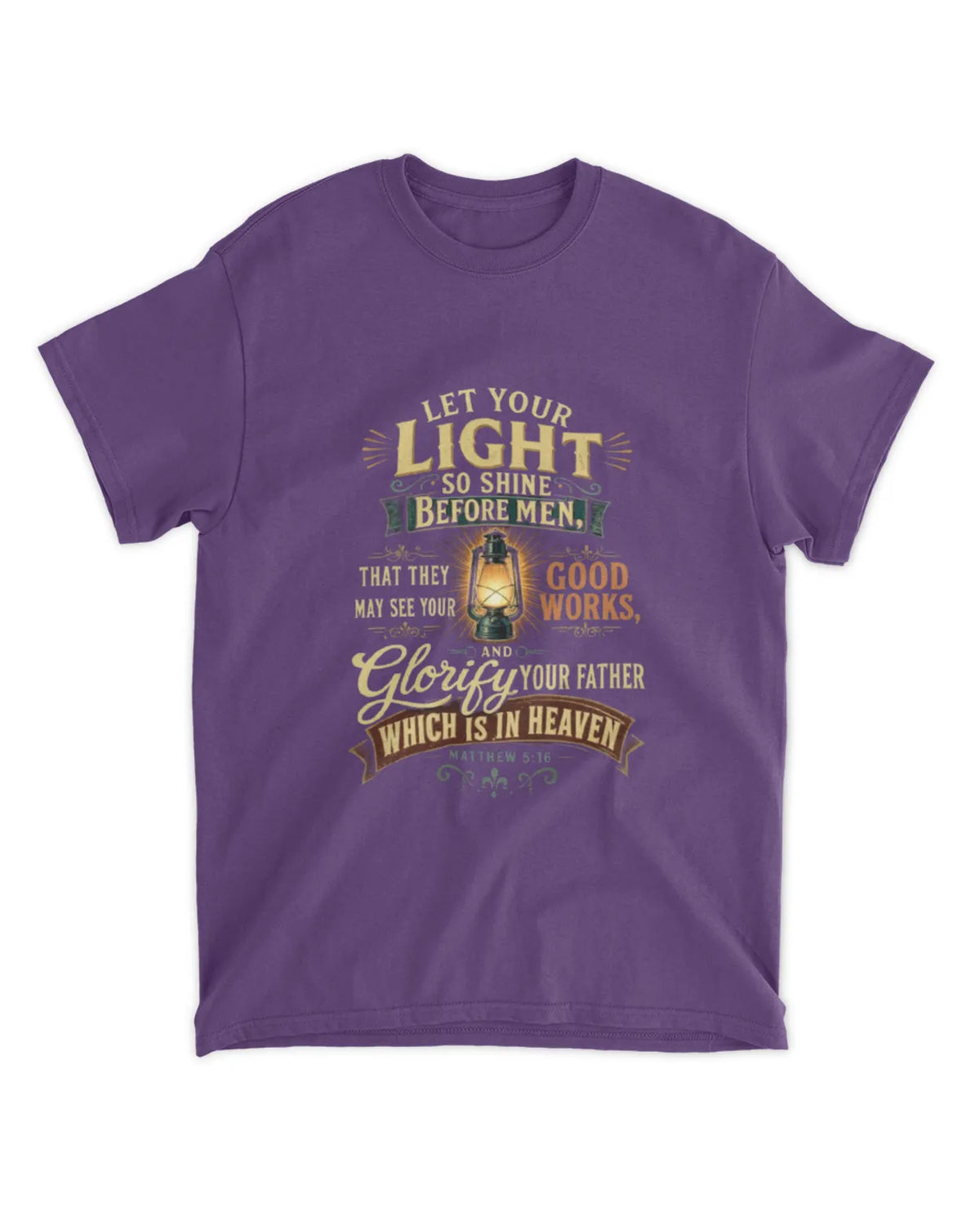Matthew 5:16 t-shirt v2