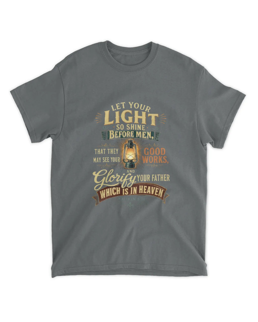 Matthew 5:16 t-shirt v2