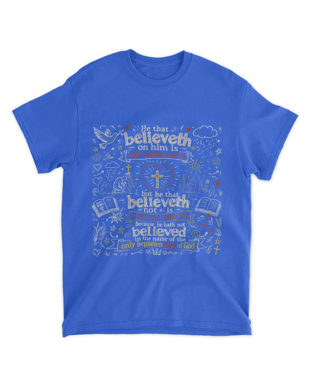 Camiseta de Juan 3:18
