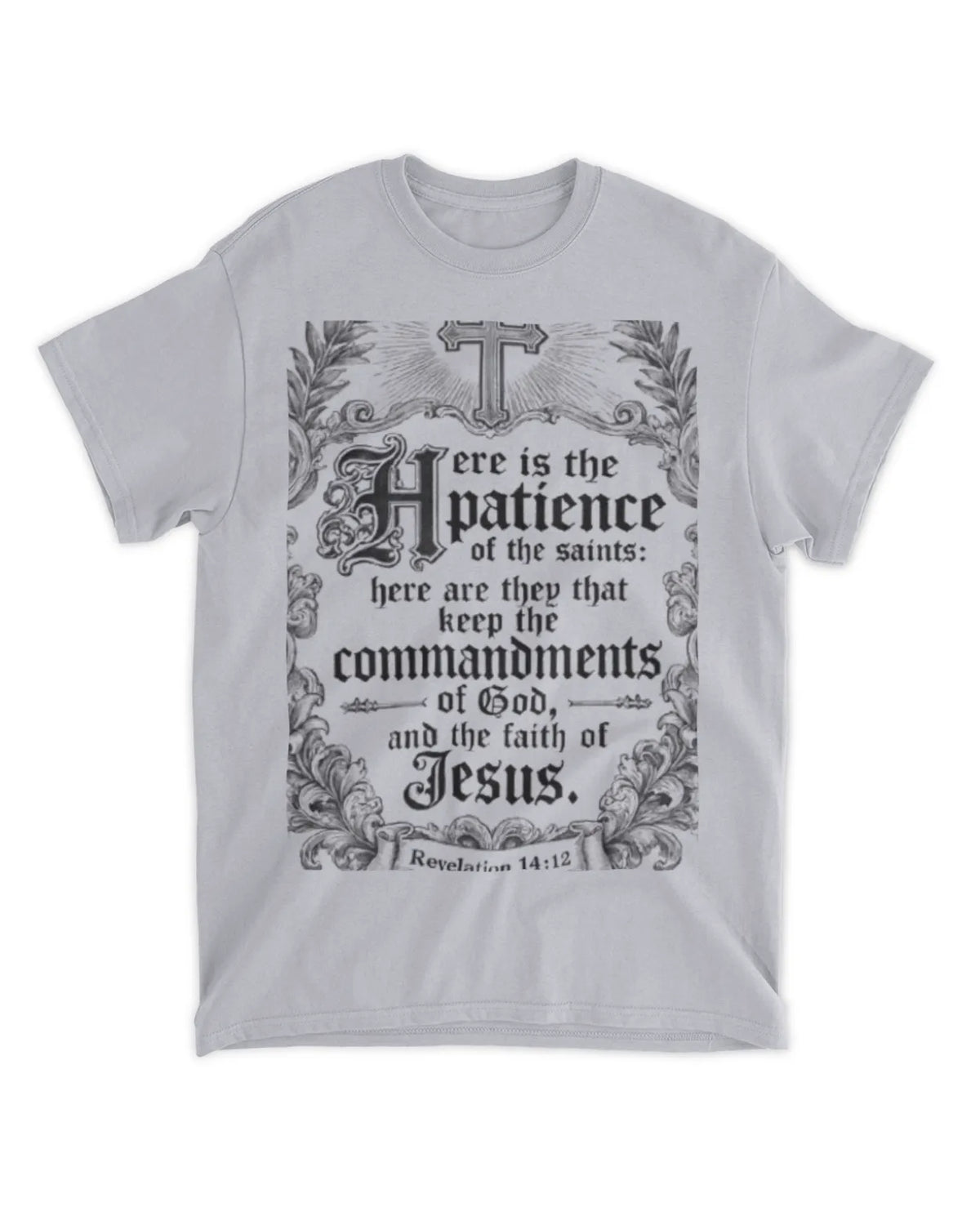 Revelation 14:12 T-Shirt Spiritual & Classic Tee