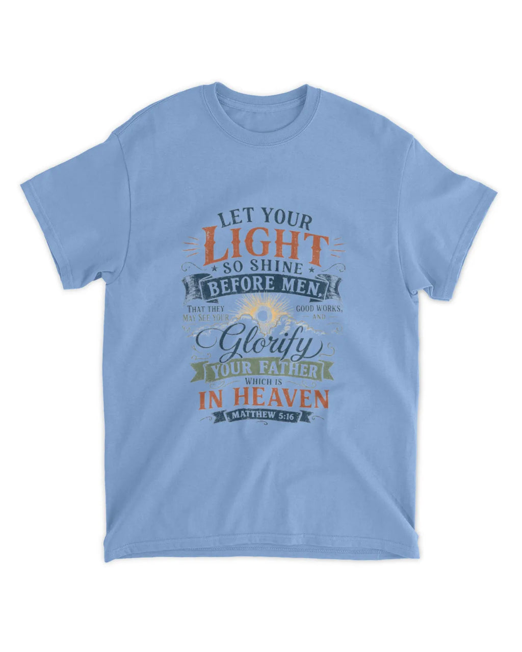 Matthew 5:16 t-shirt v1