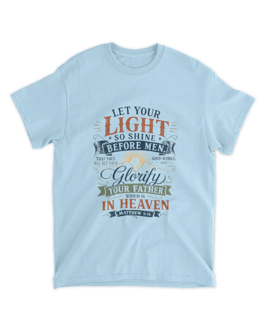 Matthew 5:16 t-shirt v1