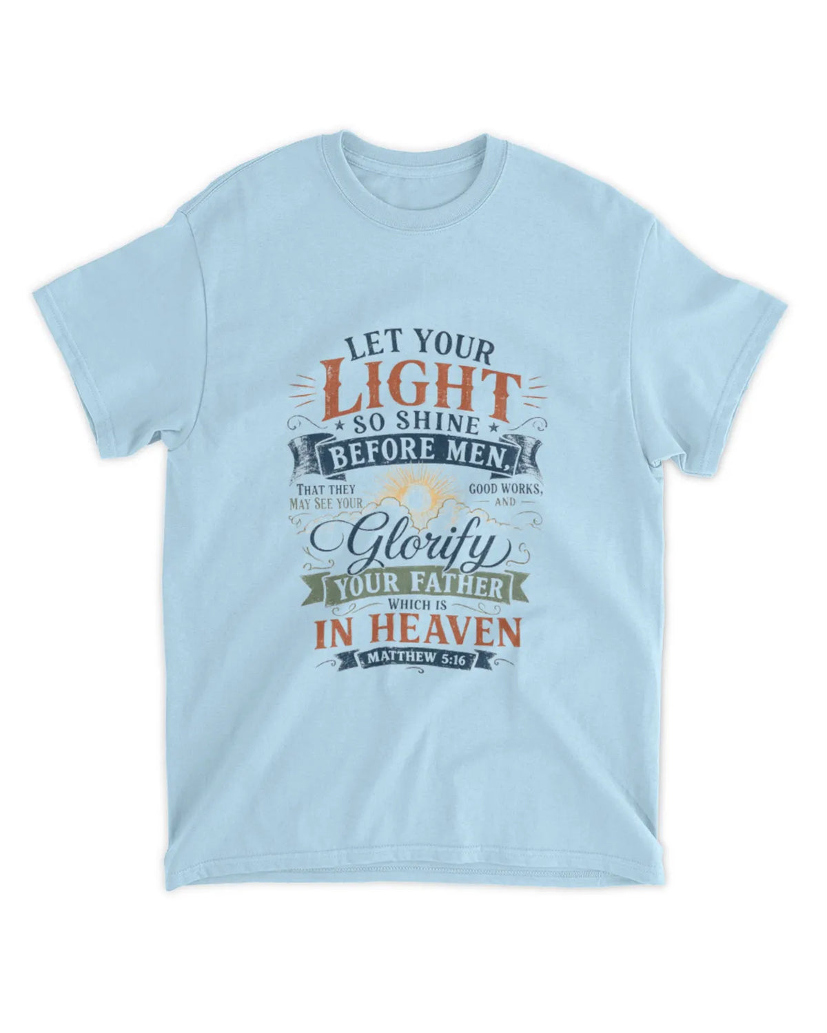 Matthew 5:16 t-shirt v1
