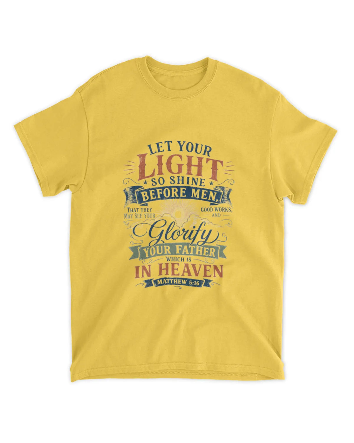 Matthew 5:16 t-shirt v1