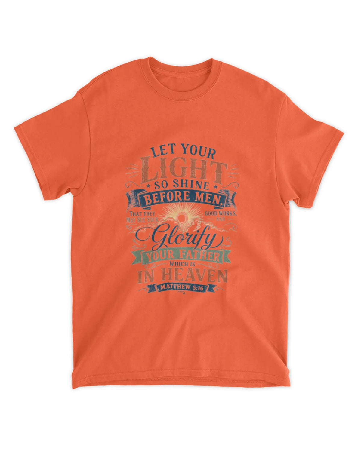 Matthew 5:16 t-shirt v1