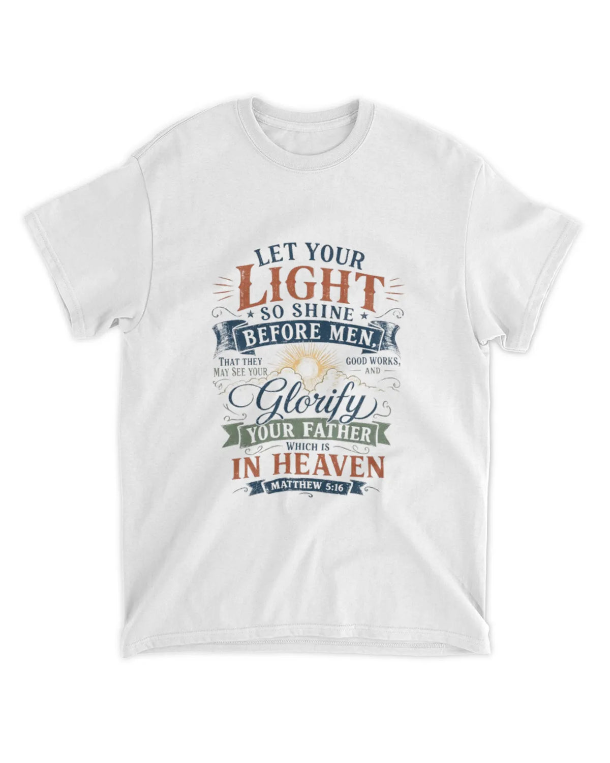 Matthew 5:16 t-shirt v1