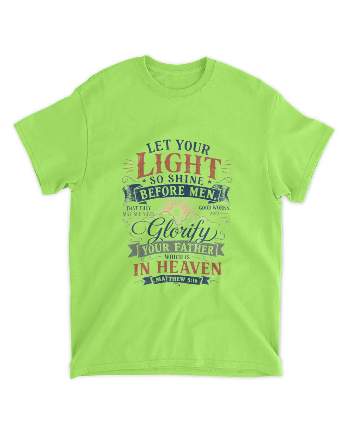 Matthew 5:16 t-shirt v1