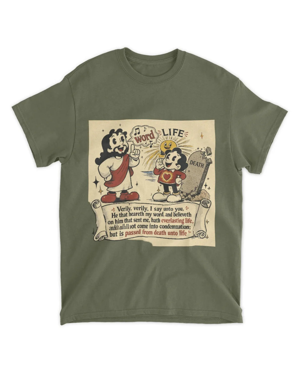 Juan 5:24 camiseta