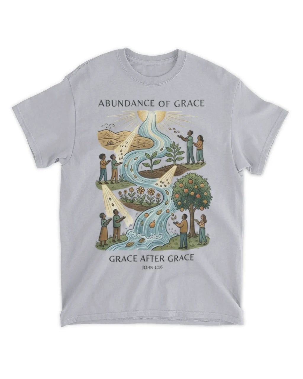Johannes 1,16b T-Shirt