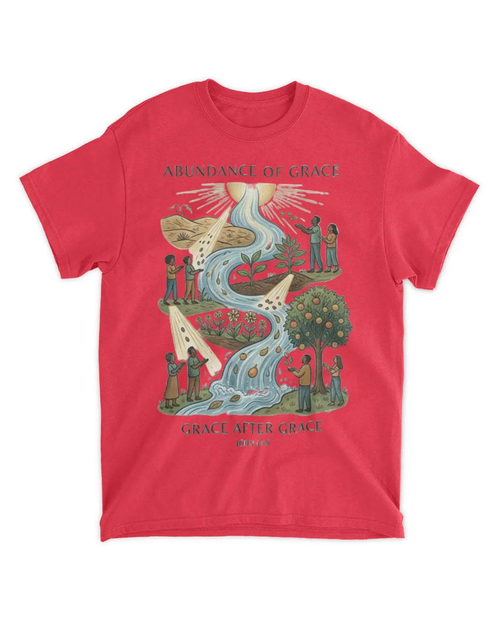 Johannes 1,16b T-Shirt