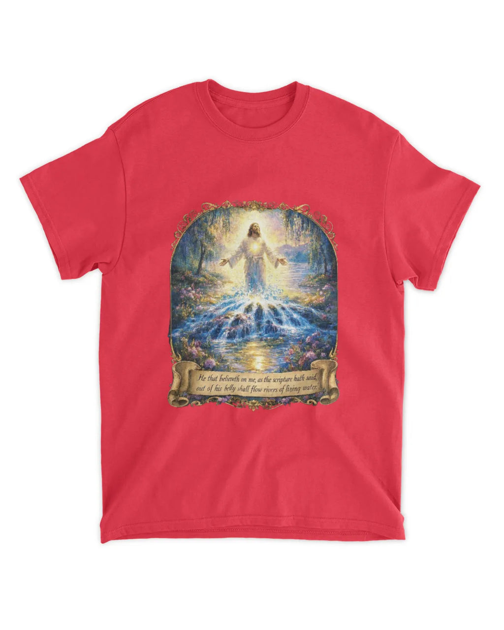 Camiseta de Juan 7:38