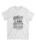 Exodus 20:1 t-shirt vintage v4