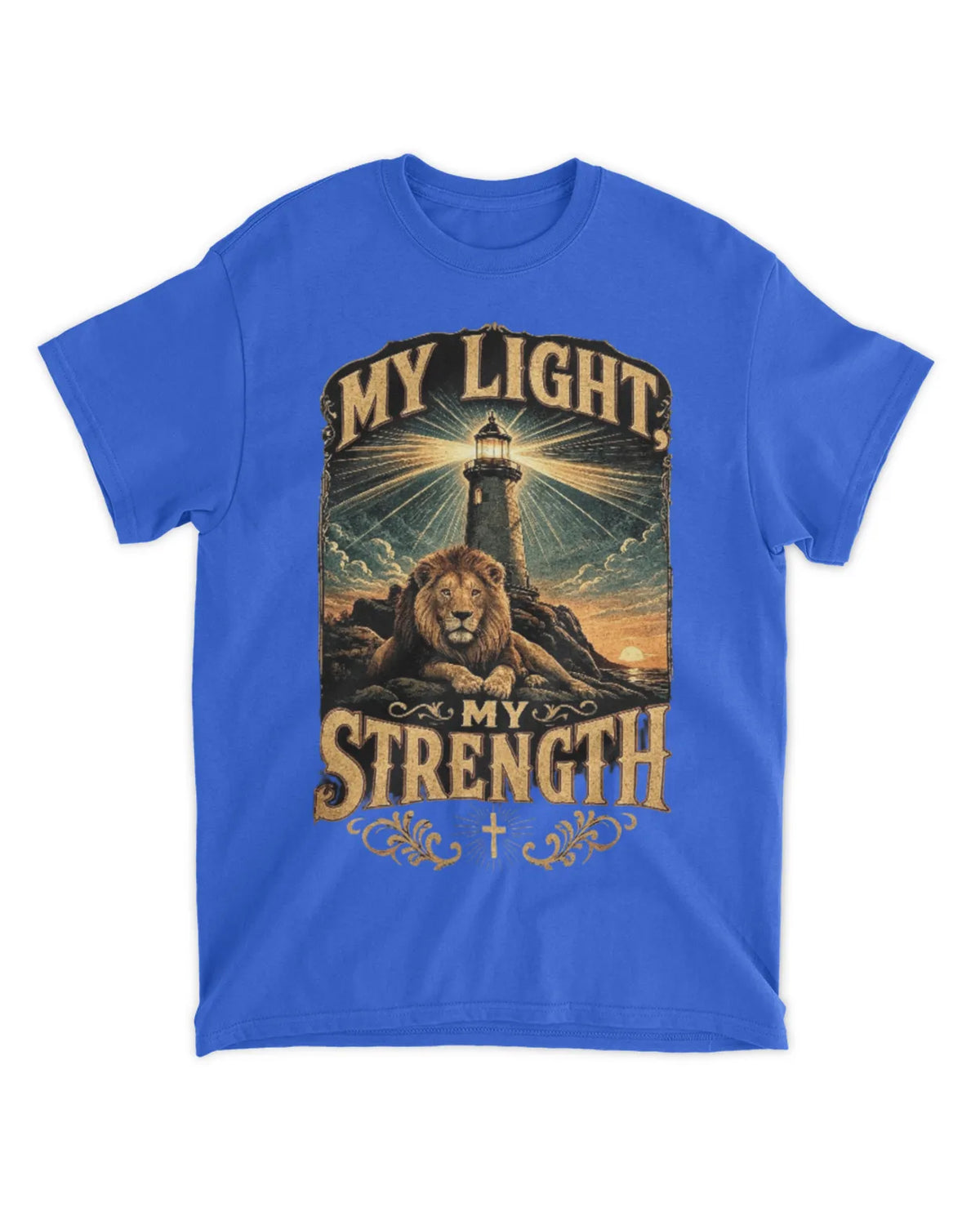 Psalm 27:1 t-shirt v4