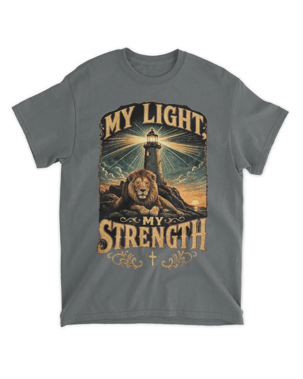 Psalm 27:1 t-shirt v4