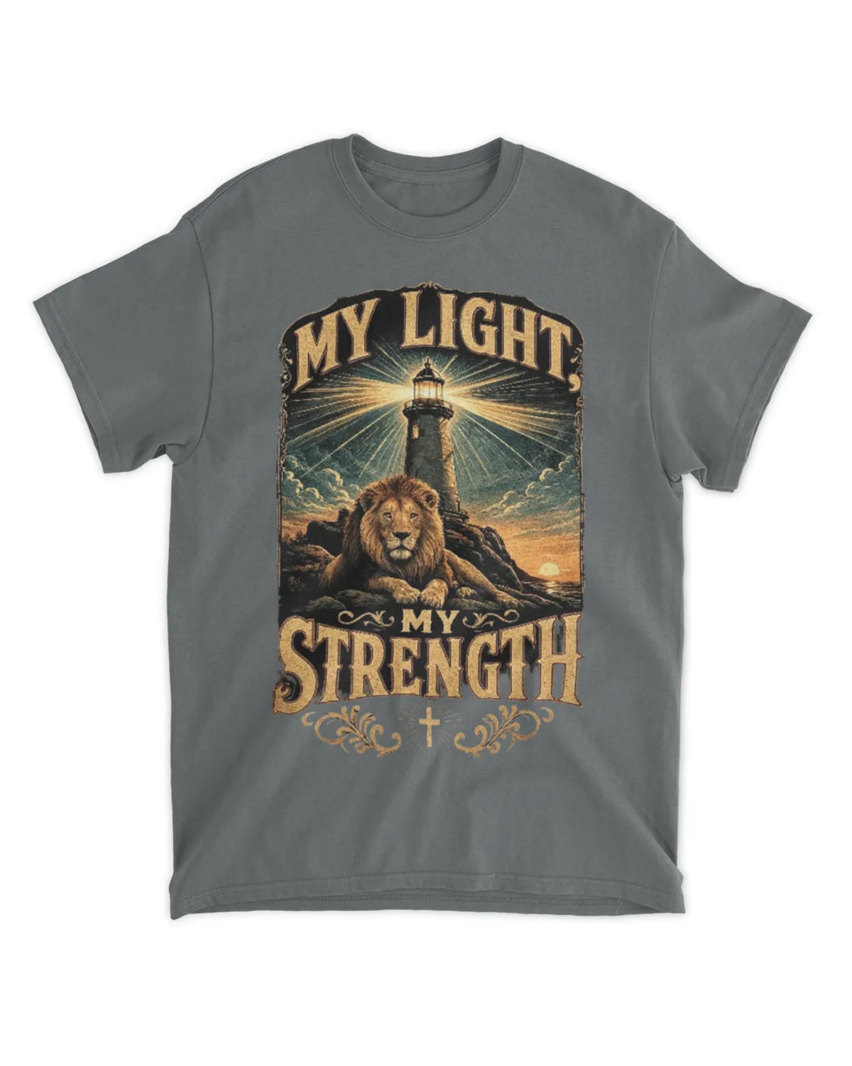 Psalm 27:1 t-shirt v4