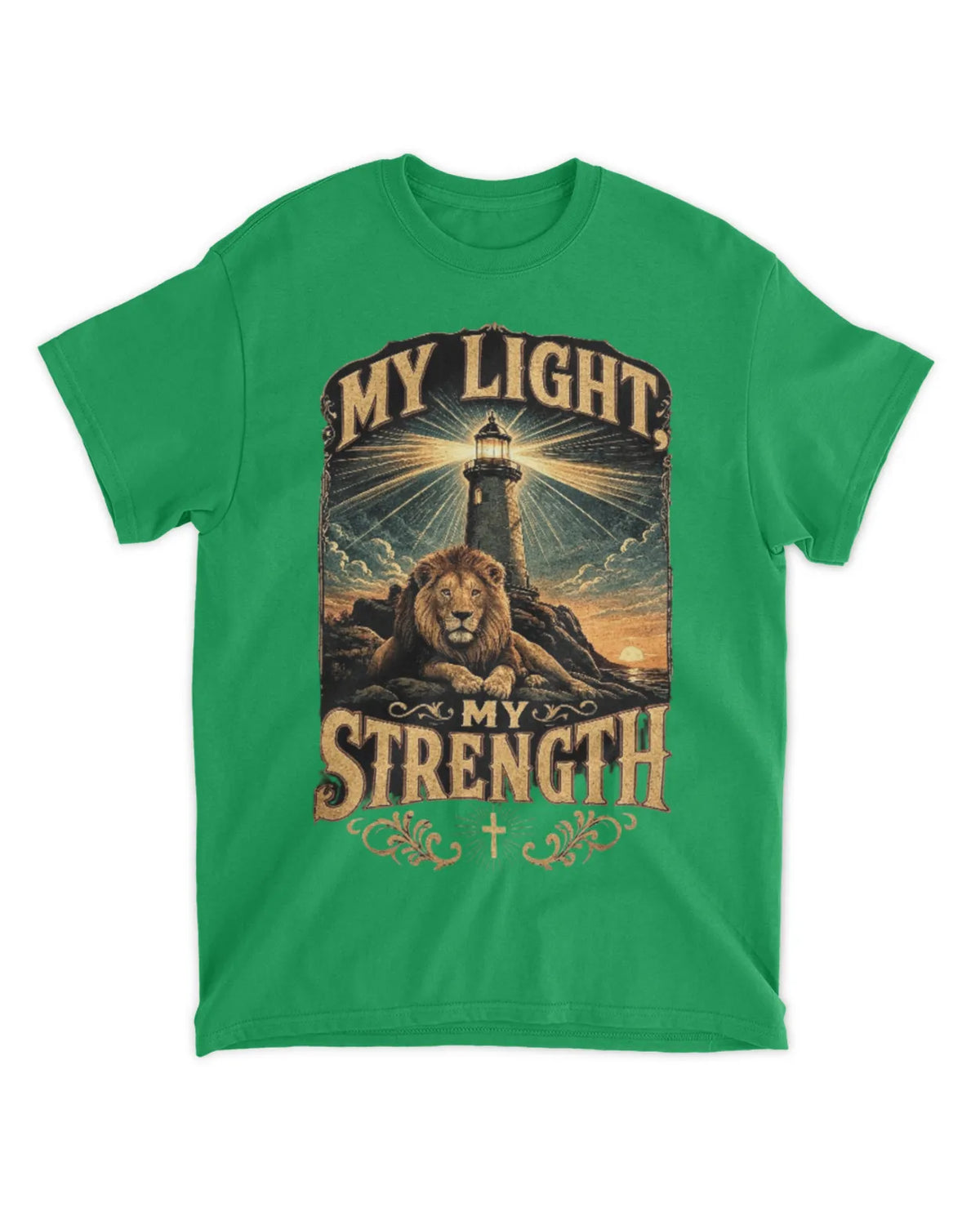 Psalm 27:1 t-shirt v4