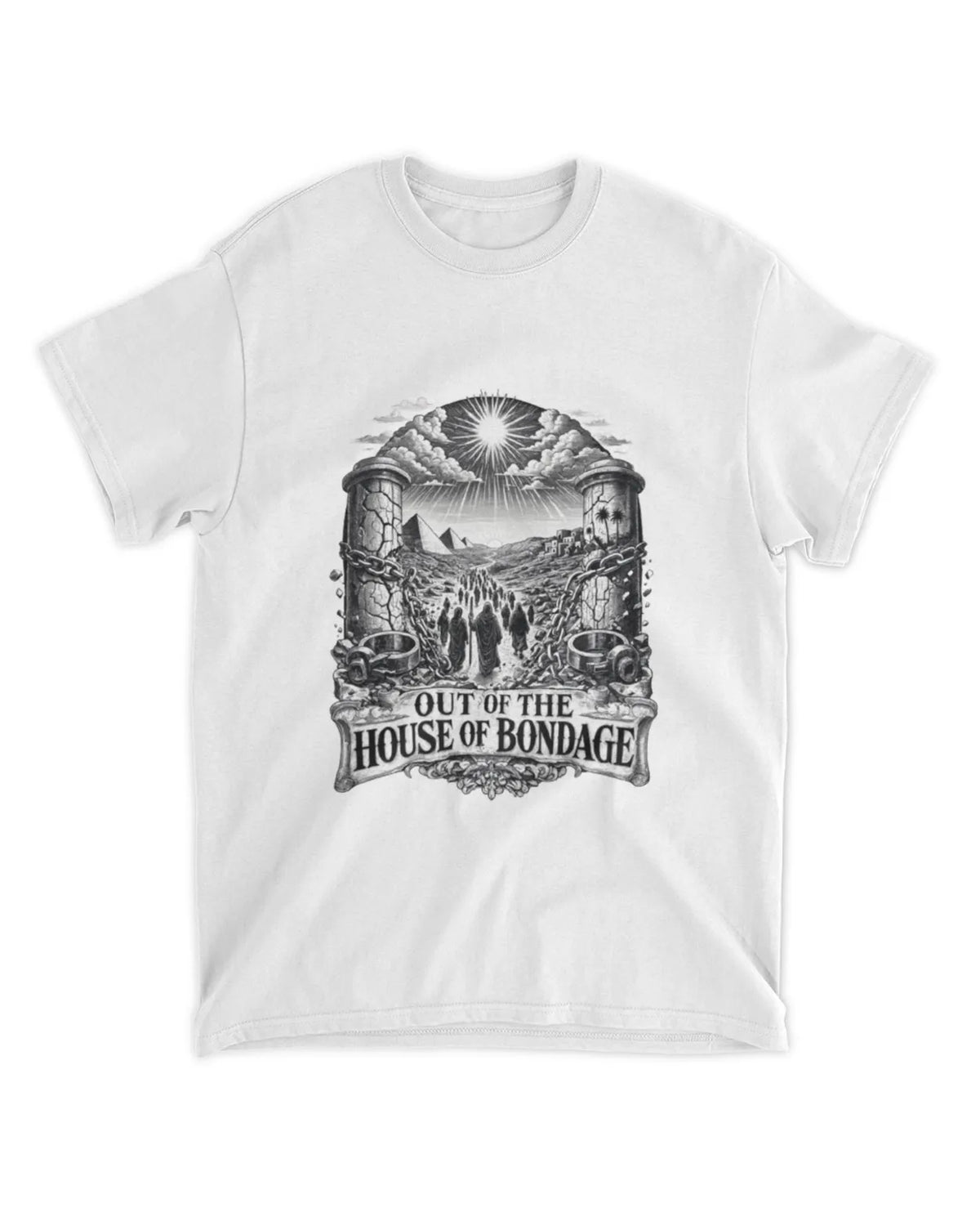 Exodus 20:1 t-shirt vintage v2