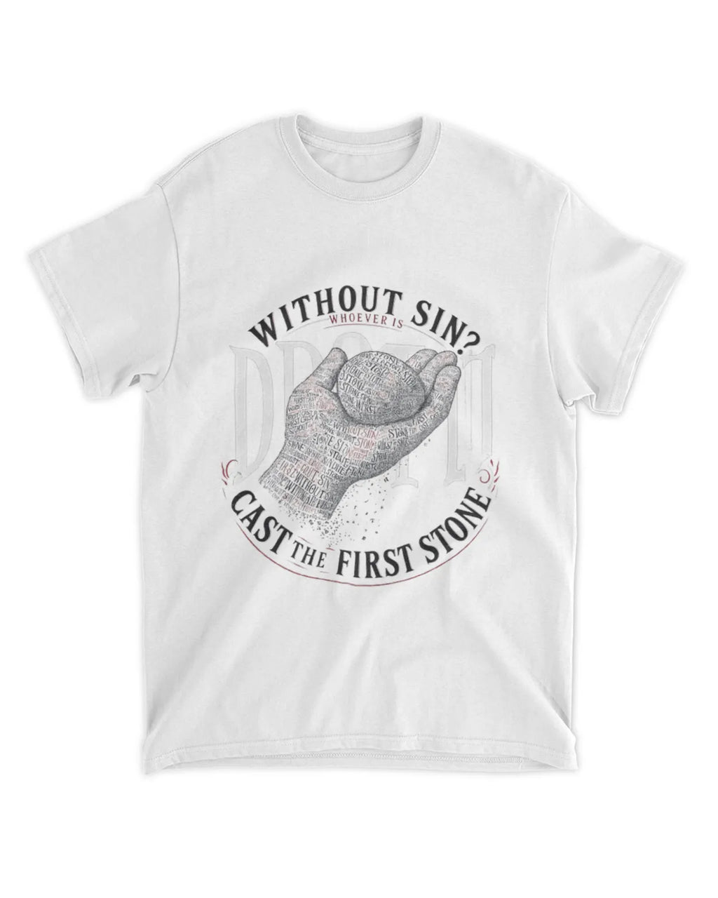 John 8:7b t-shirt