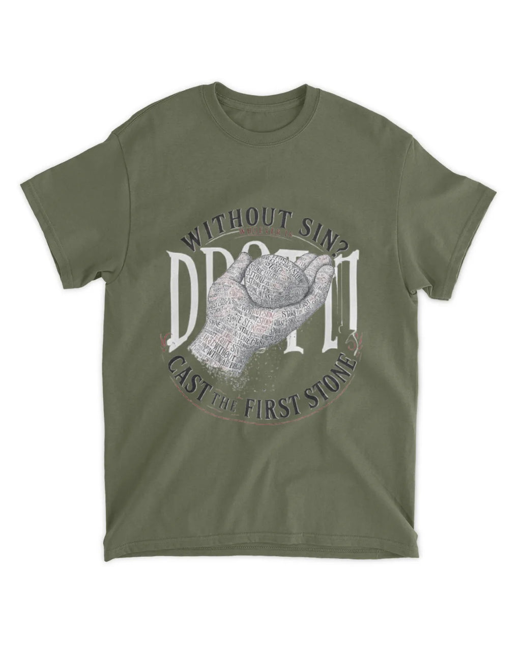 John 8:7b t-shirt