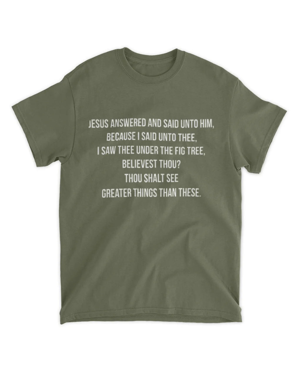 John 1:50 t-shirt