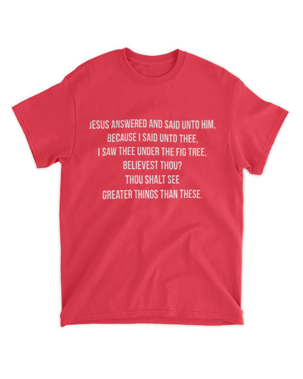 John 1:50 t-shirt