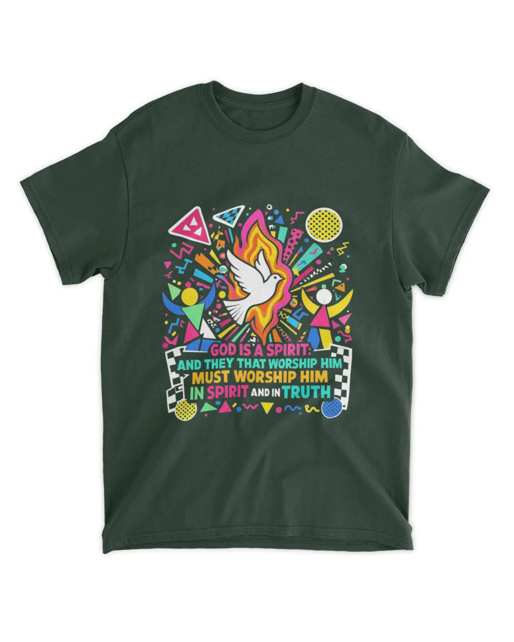 Johannes 4,24 T-Shirt