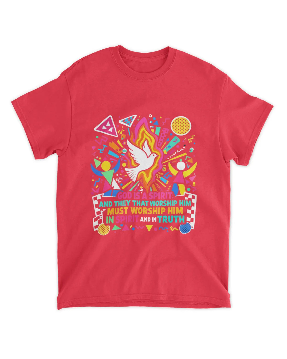 Johannes 4,24 T-Shirt