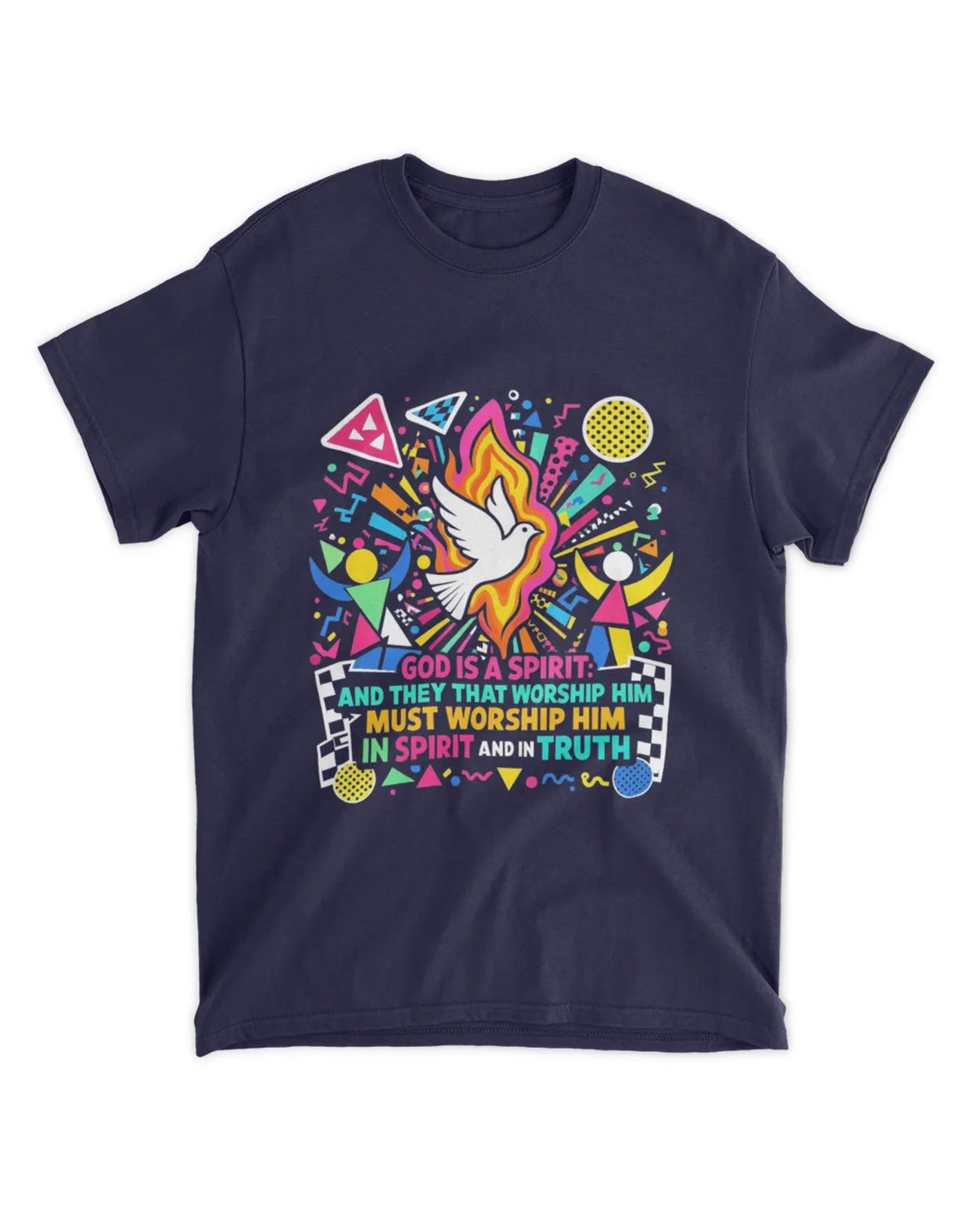Johannes 4,24 T-Shirt