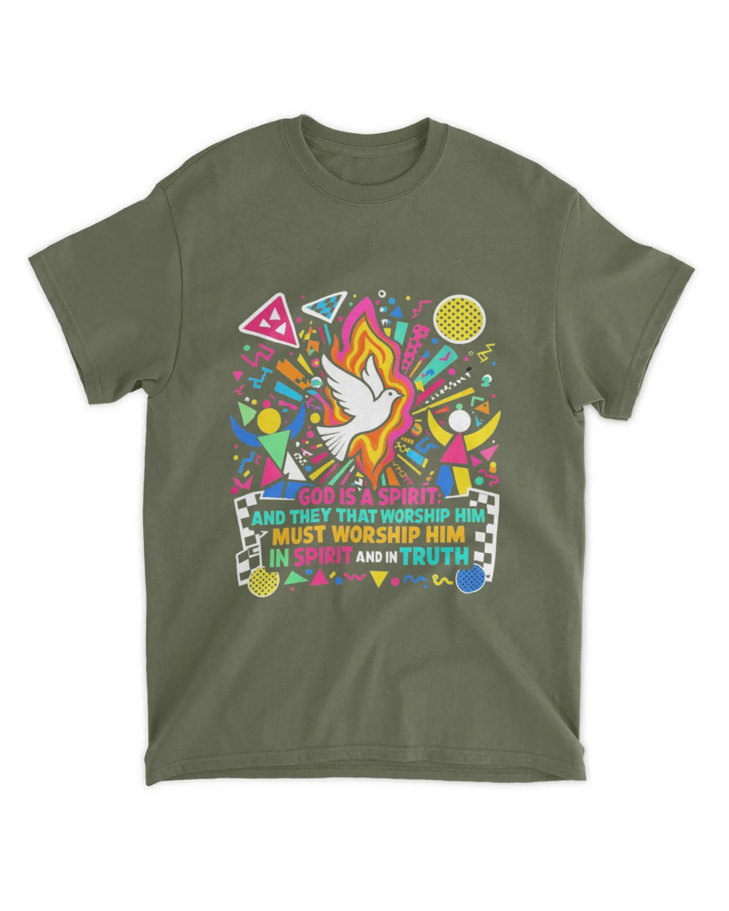 Johannes 4,24 T-Shirt