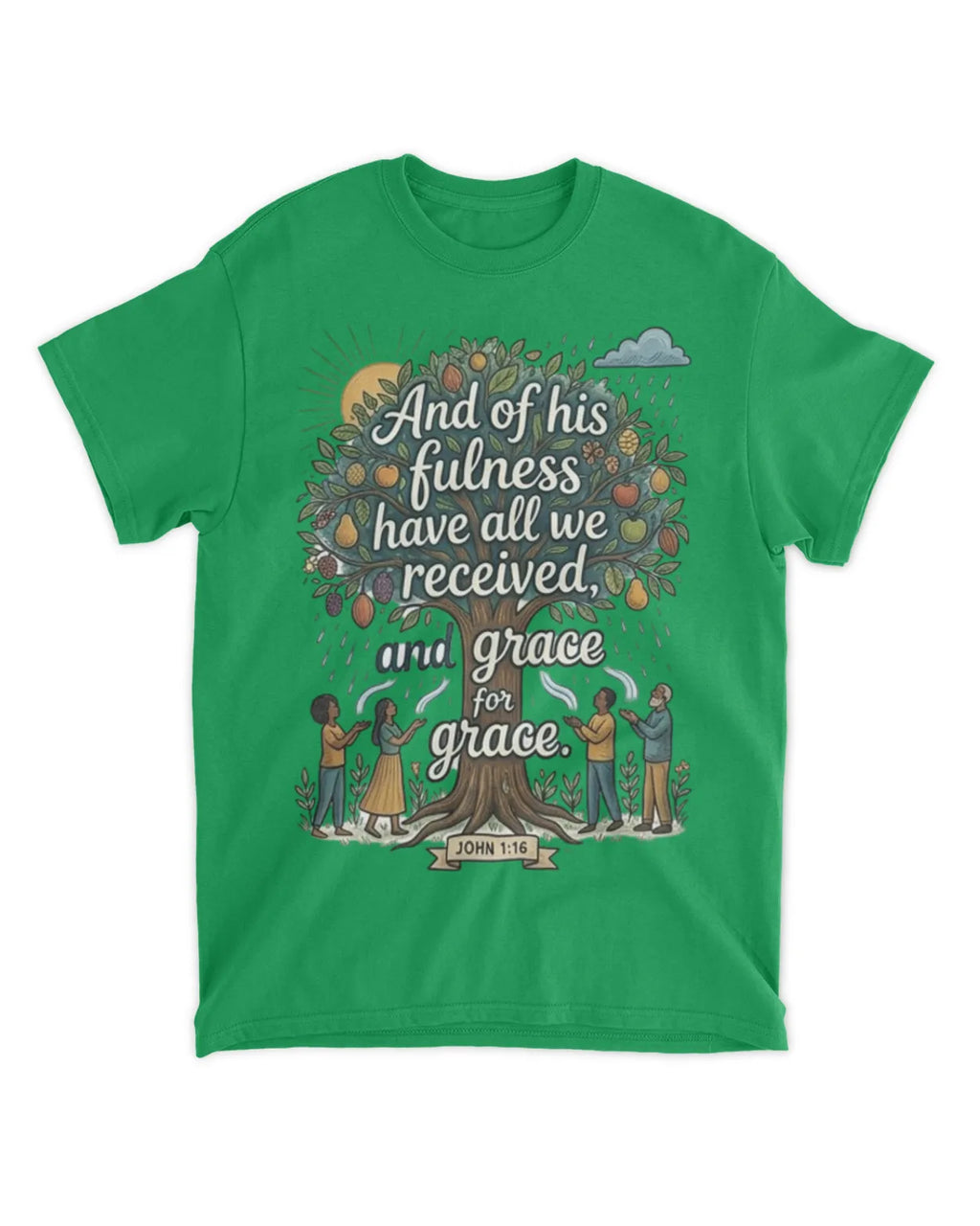 Johannes 1,16 T-Shirt