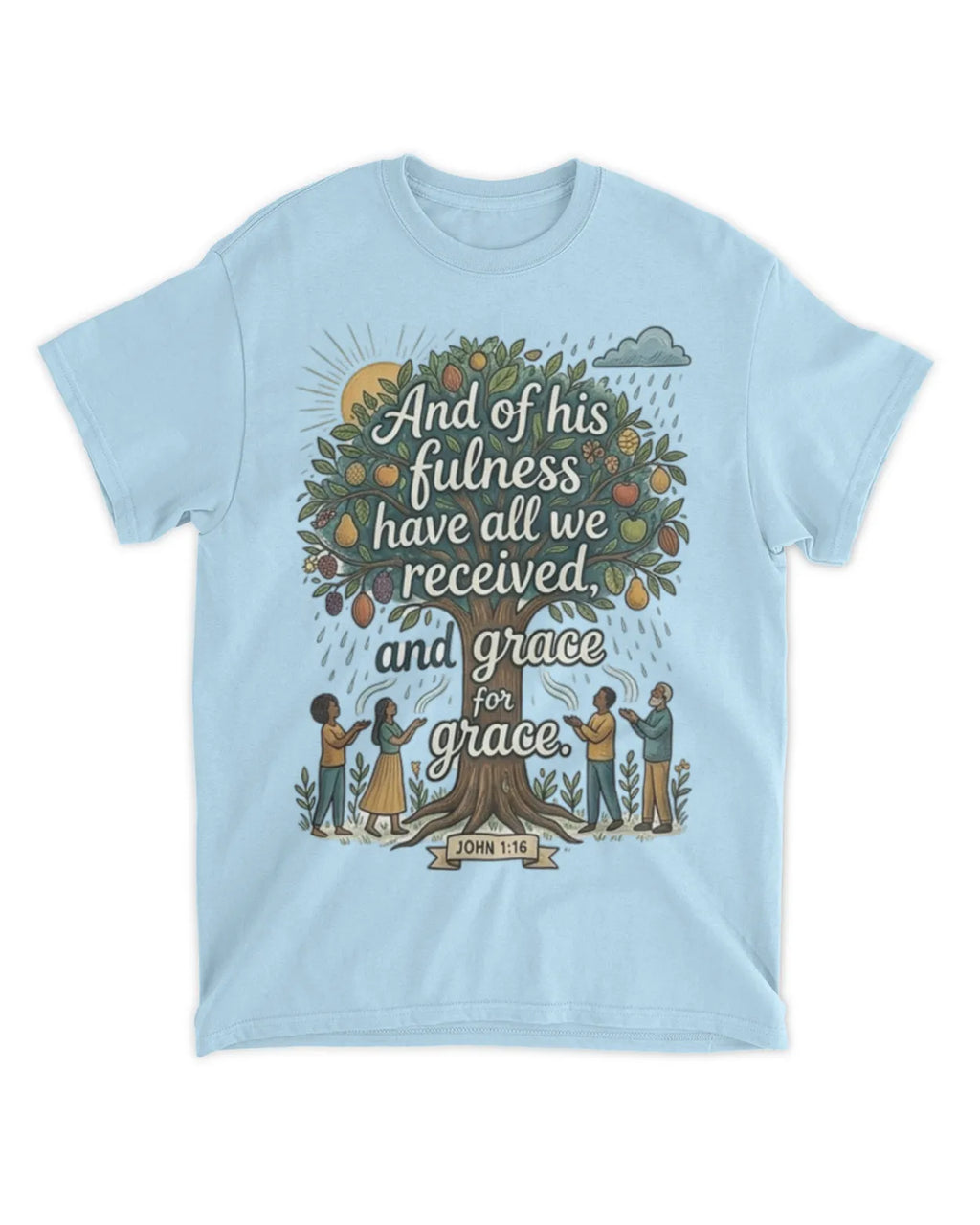 Johannes 1,16 T-Shirt
