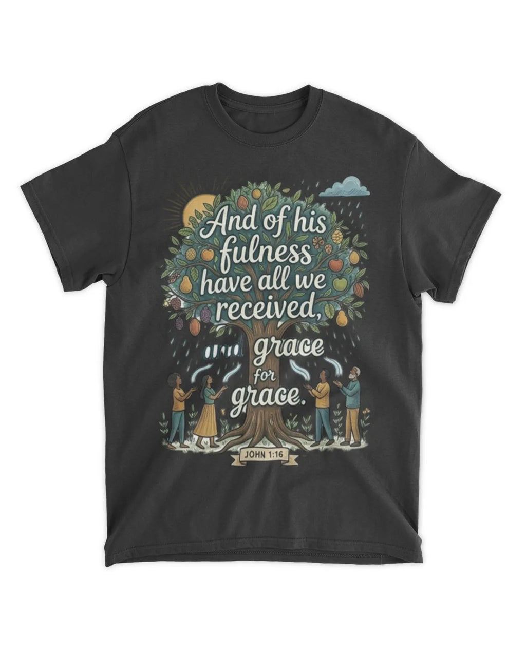 Johannes 1,16 T-Shirt