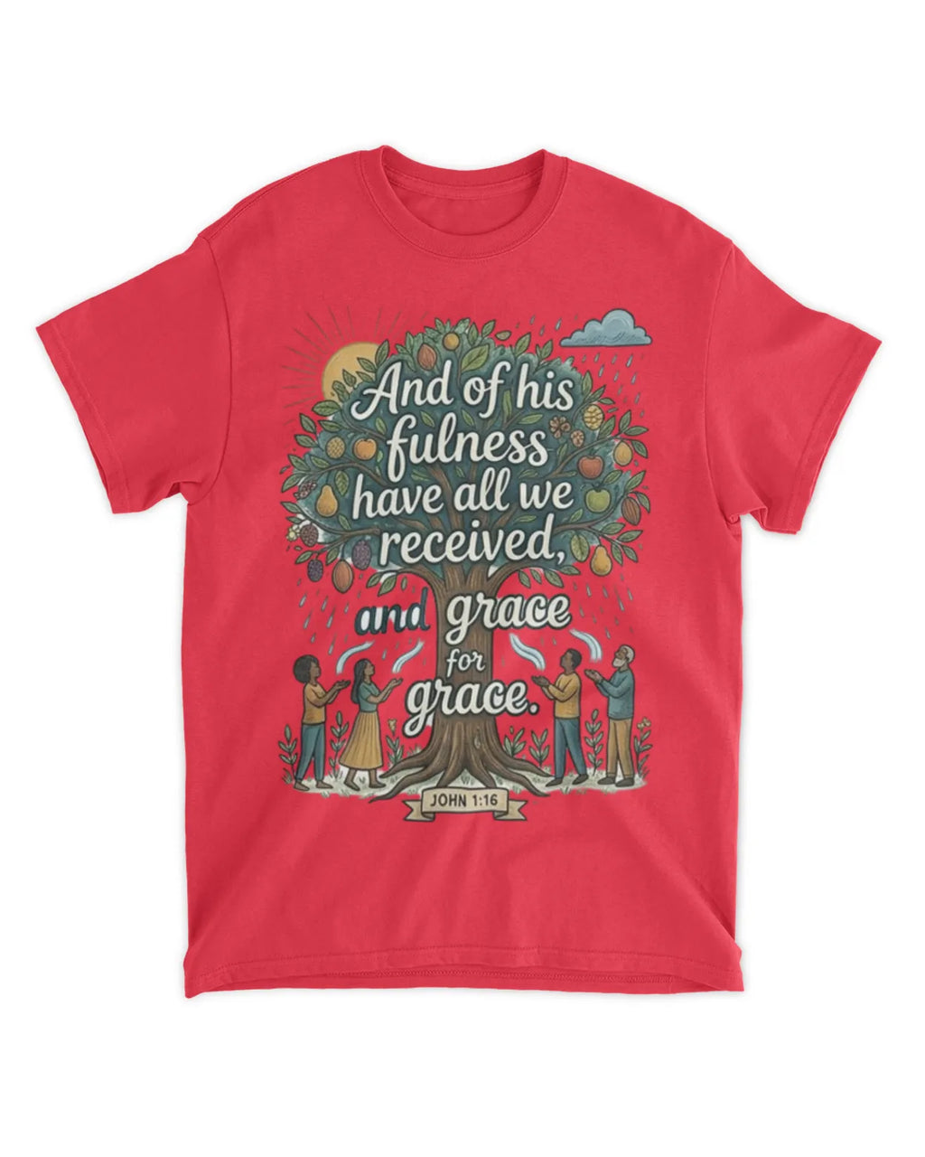 Johannes 1,16 T-Shirt