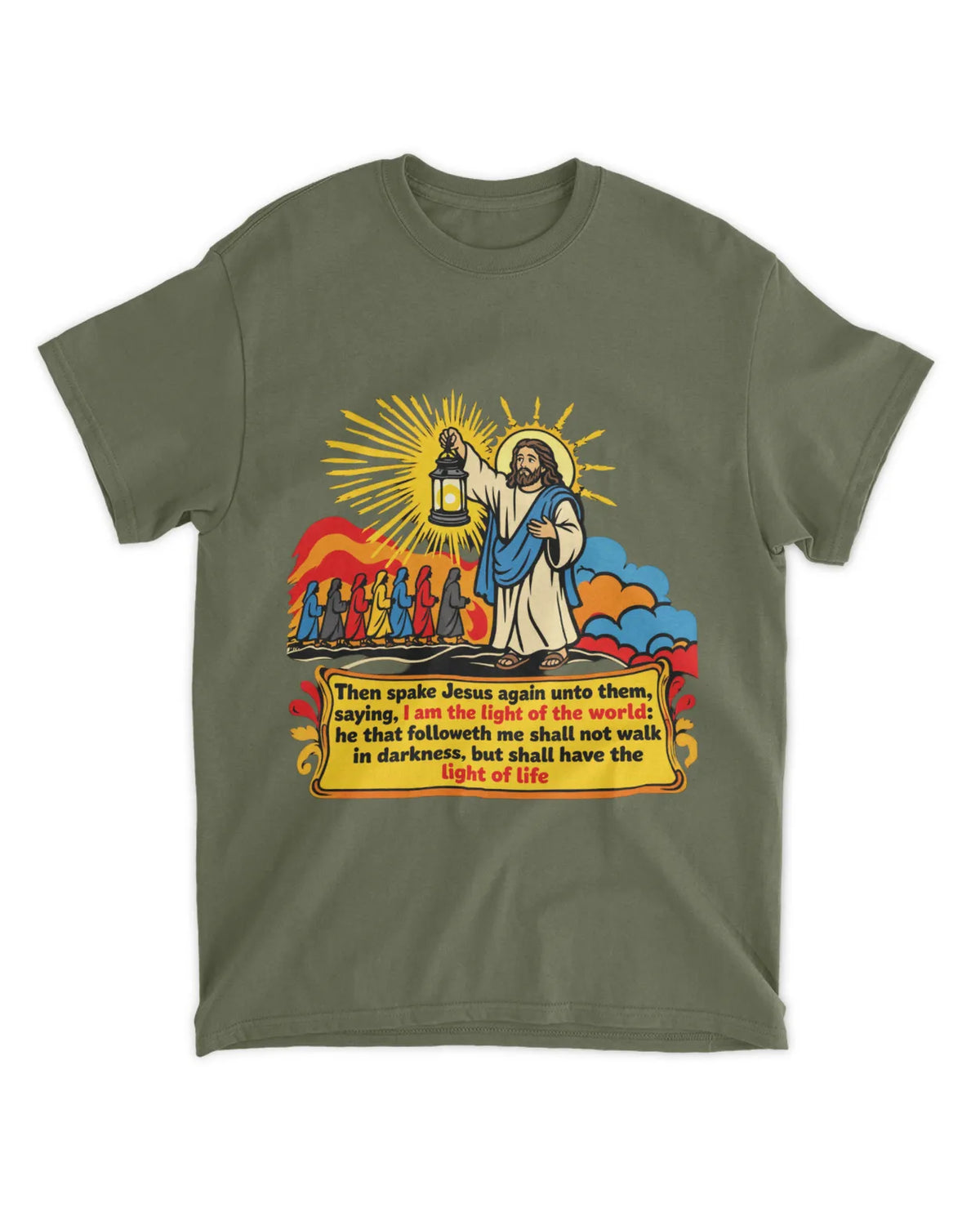 John 8:12 t-shirt