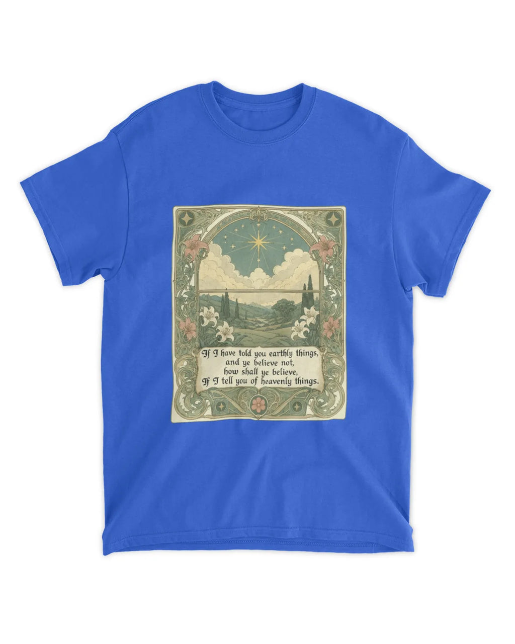 Camiseta de Juan 3:12