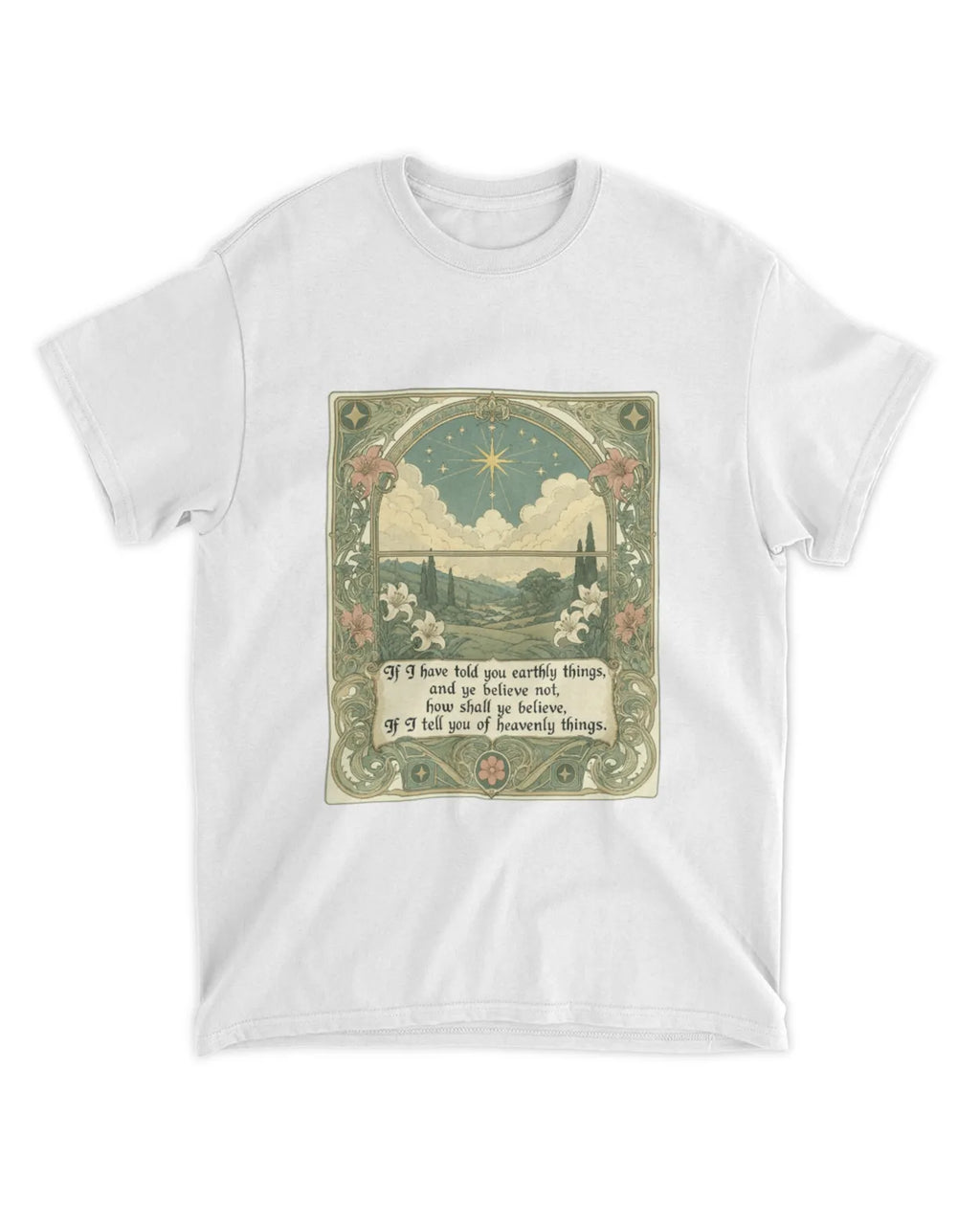 Camiseta de Juan 3:12