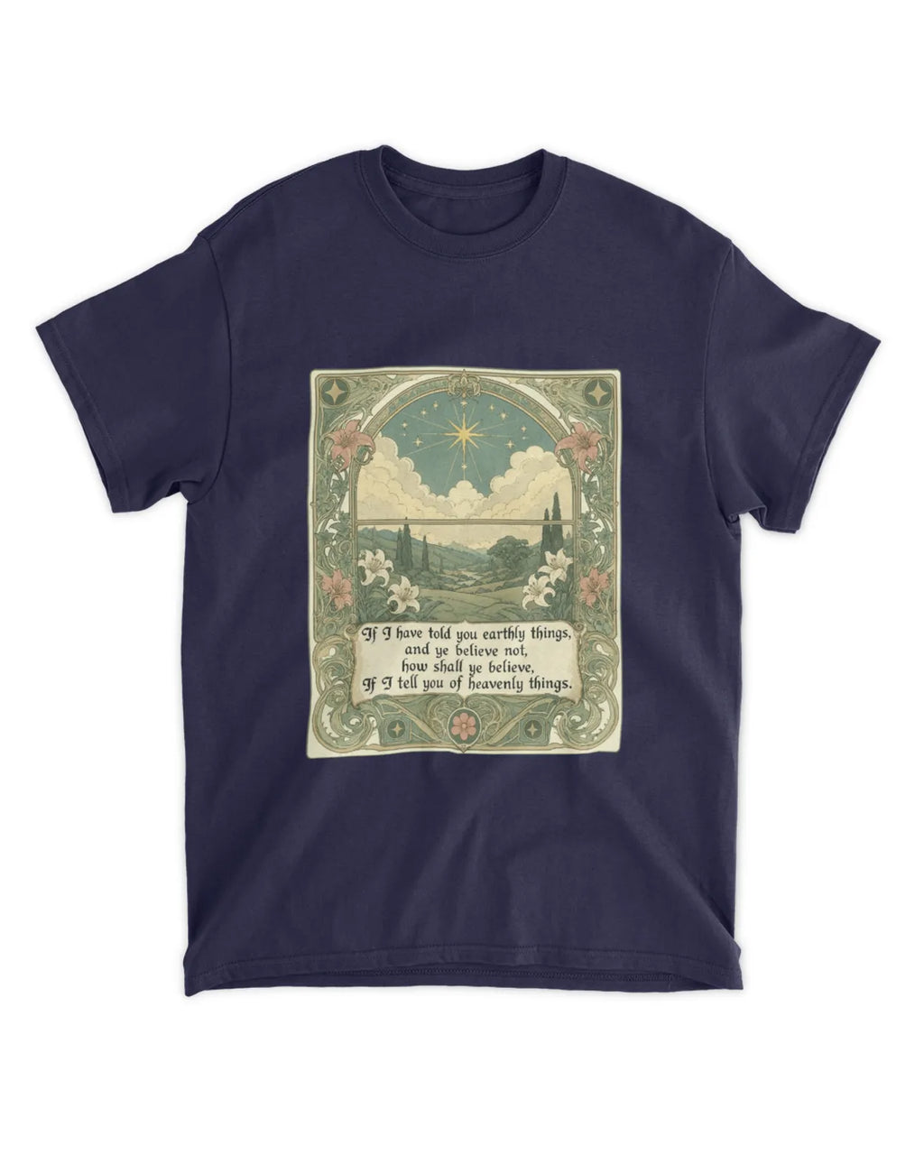 Camiseta de Juan 3:12