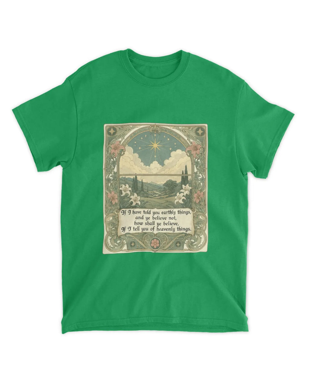 Camiseta de Juan 3:12