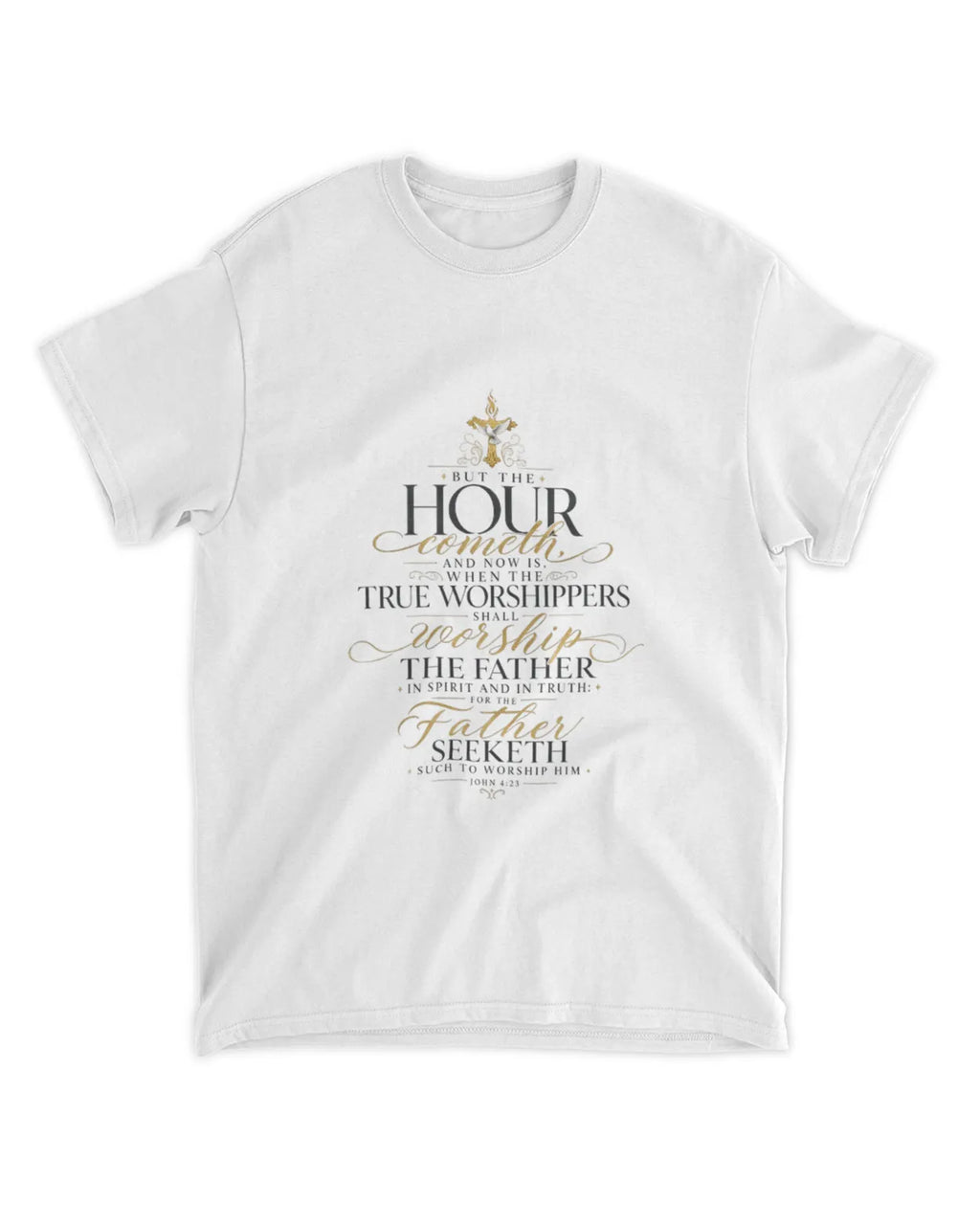 Johannes 4,23 T-Shirt