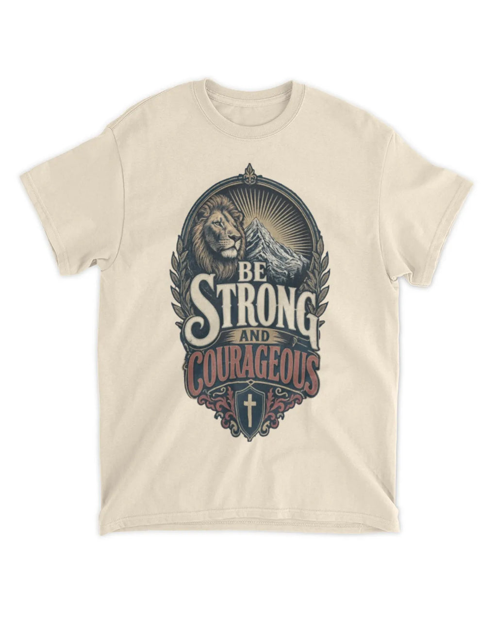 Joshua 1:9 t-shirt vintage v3
