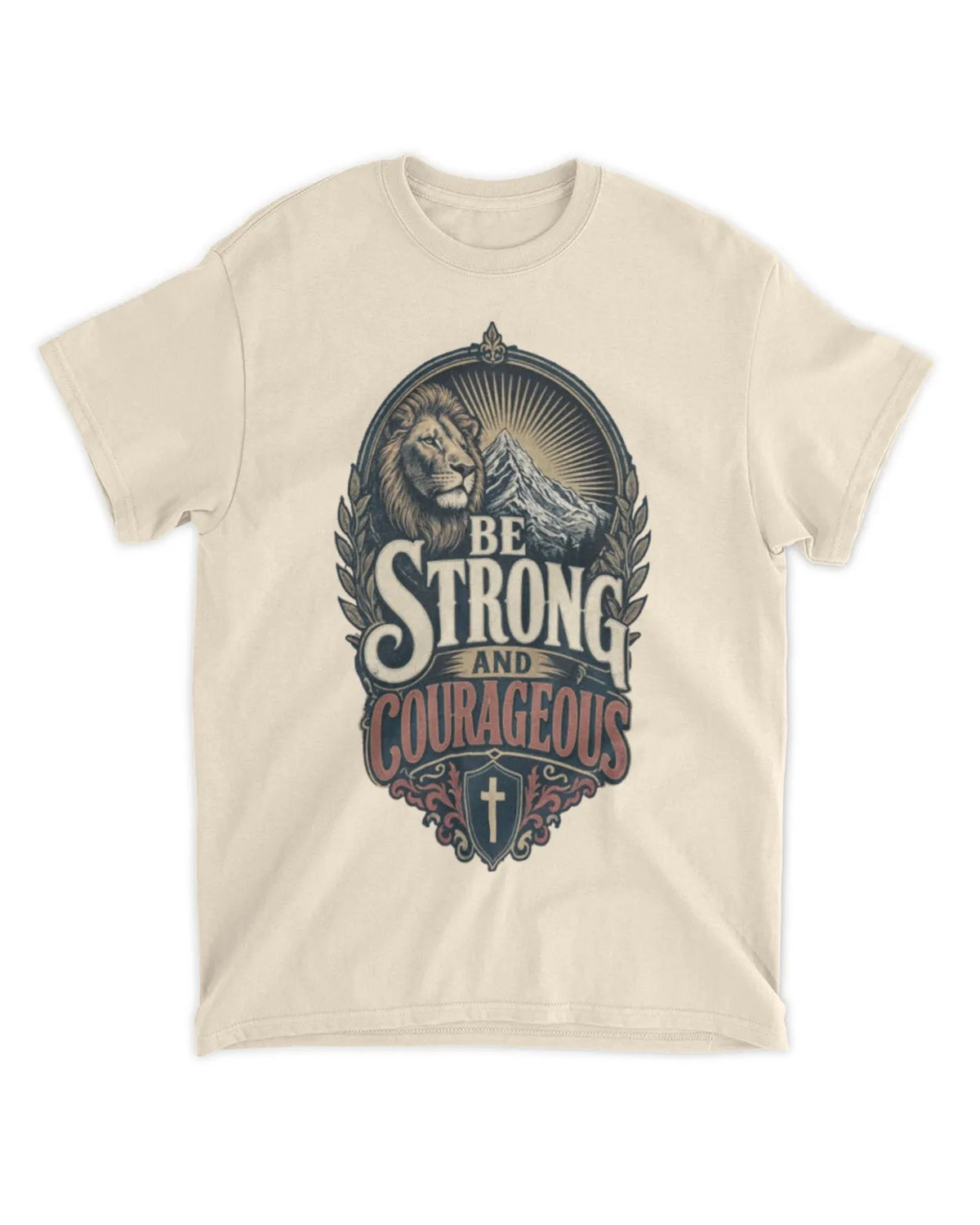Joshua 1:9 t-shirt vintage v3