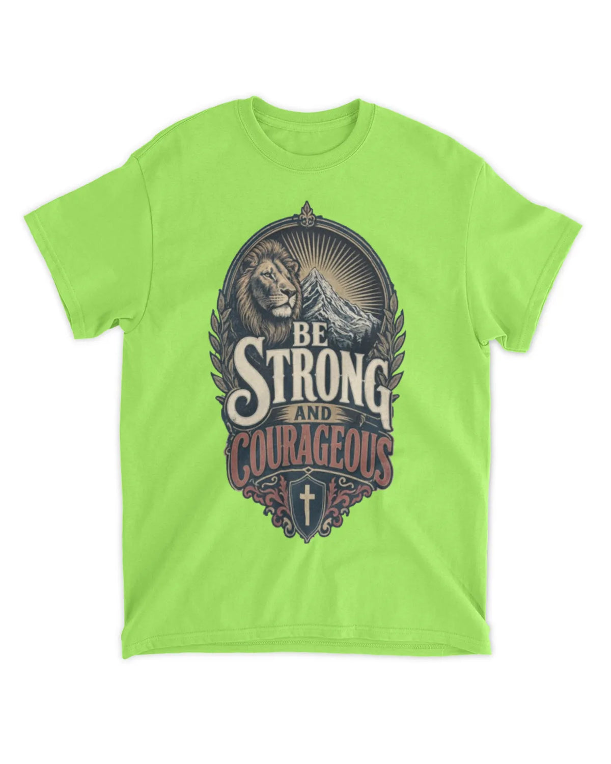 Joshua 1:9 t-shirt vintage v3