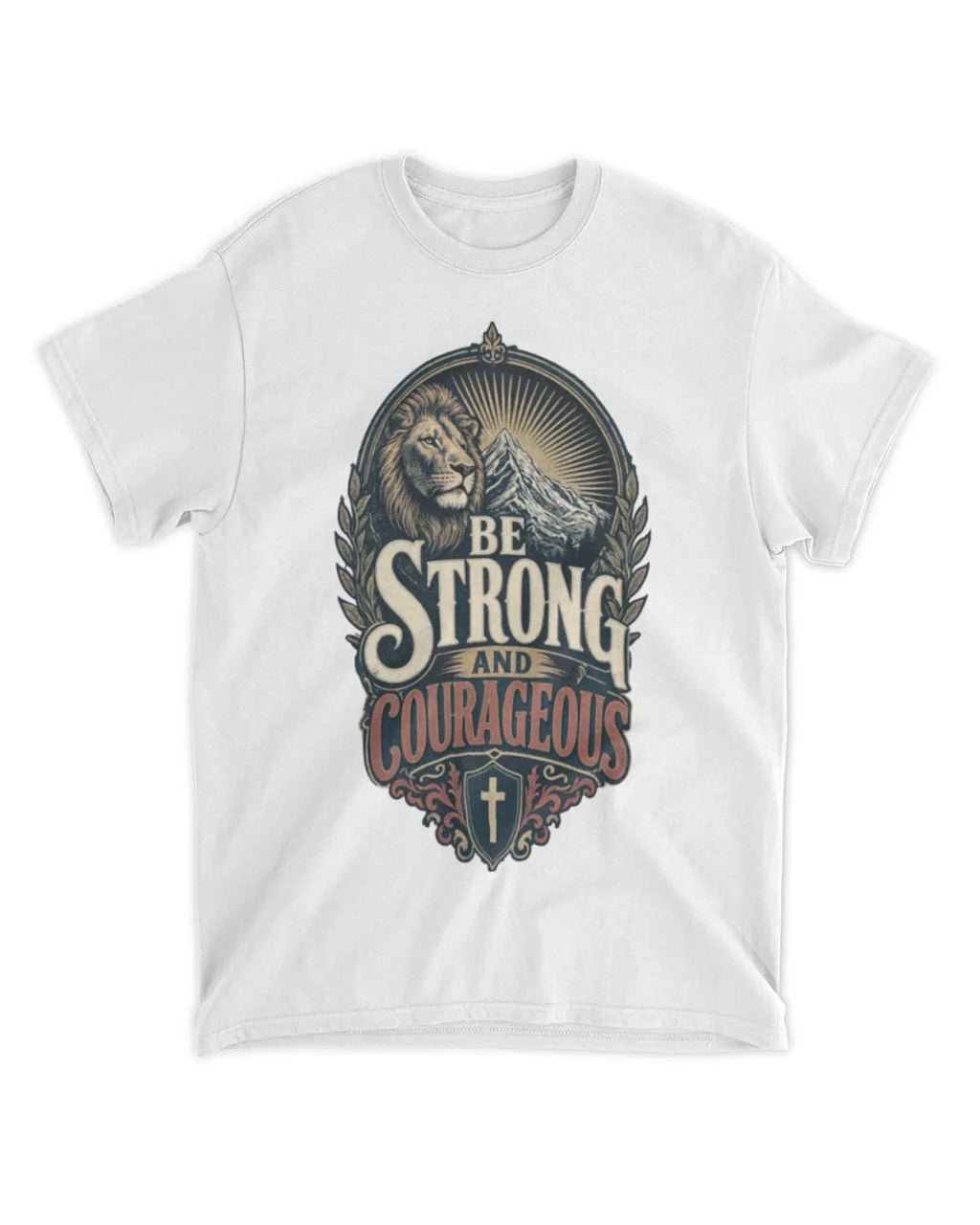 Joshua 1:9 t-shirt vintage v3